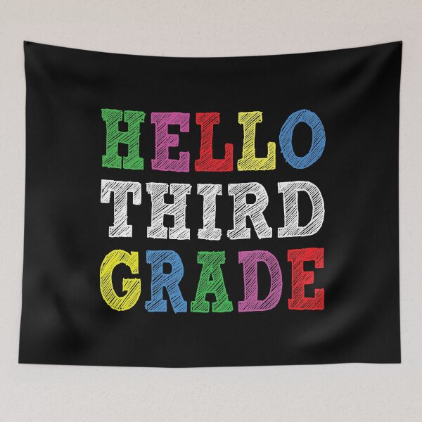 Item preview, Hello Third Grade Funny Back to School Gifts Hello 3rd Grade designed and sold by WilliamQuinnell.