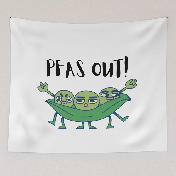 Item preview, Peas Out Peace Out designed and sold by Funpunny.
