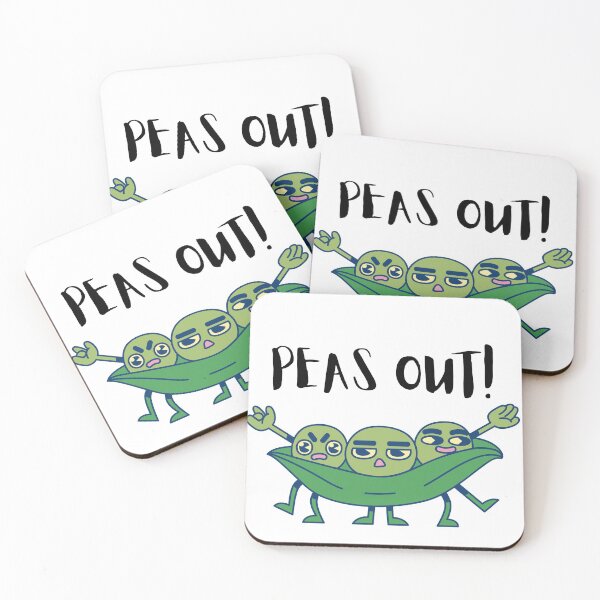 Item preview, Peas Out Peace Out designed and sold by Funpunny.