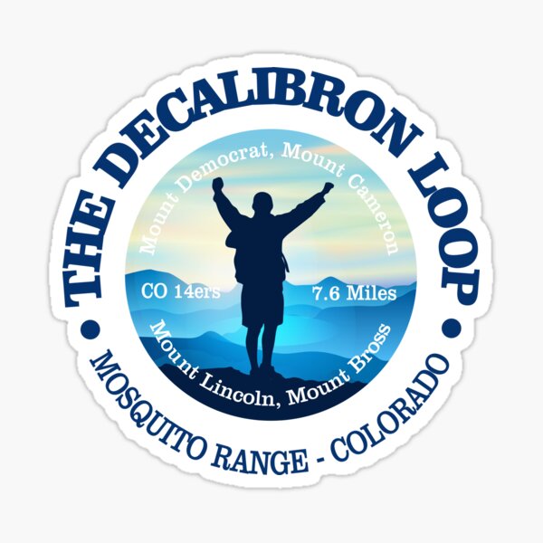 Decalibron Loop (rd) Sticker