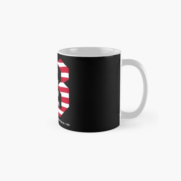 Number 13 Stars and Stripes Classic Mug