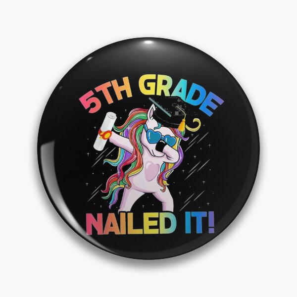 Item preview, 5th Grade Unicorn Nailed It designed and sold by hongthienkhai.