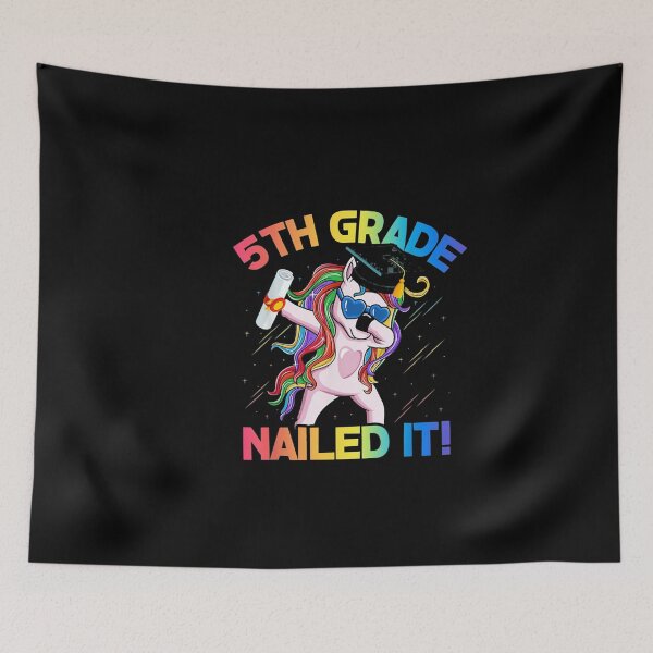Item preview, 5th Grade Unicorn Nailed It designed and sold by hongthienkhai.