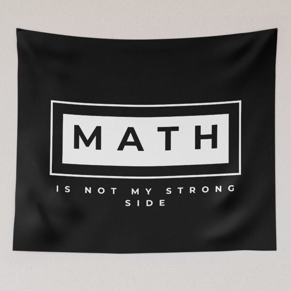 Item preview, Math Is Not My Strong Side designed and sold by Vimbuy.