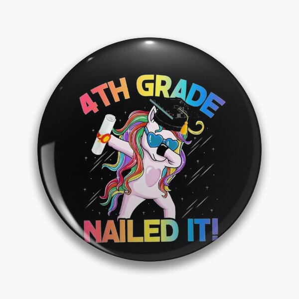 Item preview, 4th Grade Unicorn Nailed It designed and sold by hongthienkhai.
