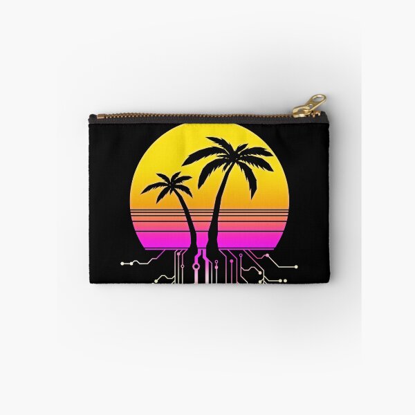 Item preview, Palm Tree Synth Sunrise designed and sold by forge22.
