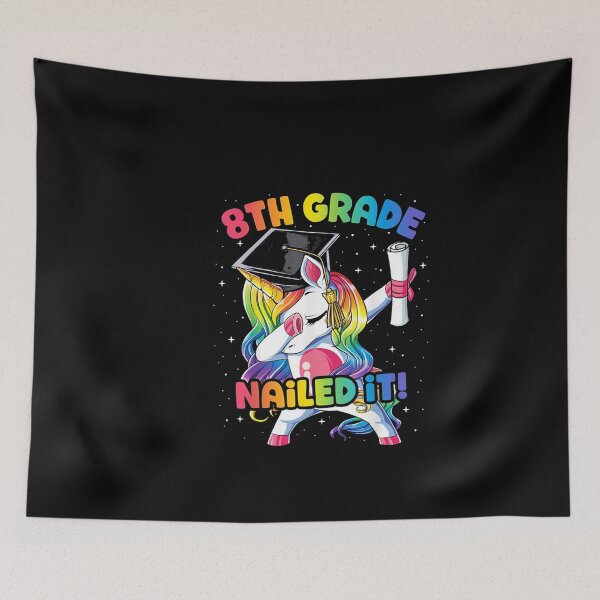 Item preview, 8th Grade Unicorn Nailed It designed and sold by hongthienkhai.