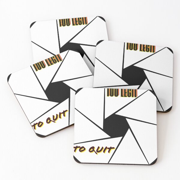 Item preview, Too legit to quit! designed and sold by BullishGraphics.