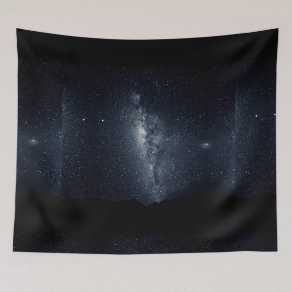 Item preview, Dark Mountain View Under Night Full of Stars | Galaxy View designed and sold by cypher33.