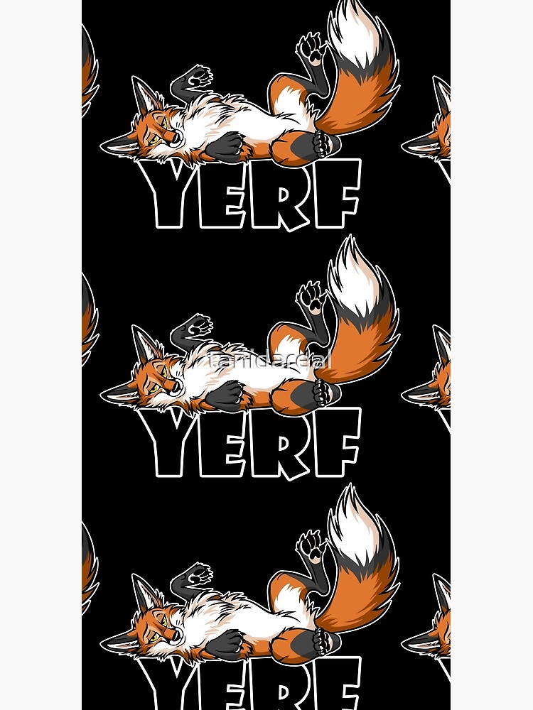 Lazy YERF Fox by tanidareal