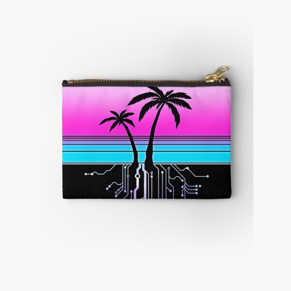 Item preview, Palm Tree Aesthetic Cyberpunk Sunrise designed and sold by forge22.