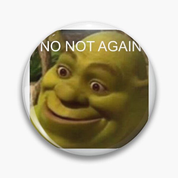 Item preview, Shrek meme sticker tiktok designed and sold by anoukt.