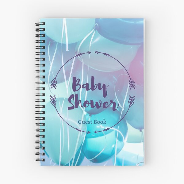 Item preview, baby shower guest book :Baby Shower Sign In Book designed and sold by afafbou99.