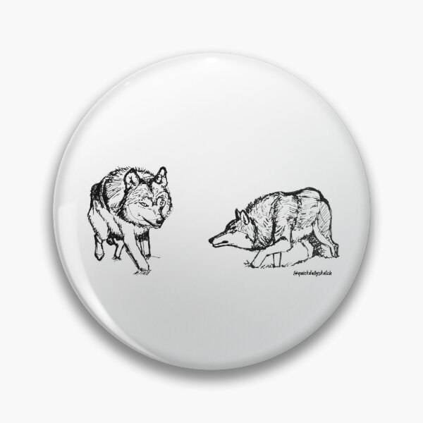 Item preview, Wolves 1 sketch - Sketchy designed and sold by ReinuShop.