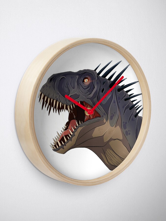 Scorpius Rex Clock for Sale by Sketchasaurus