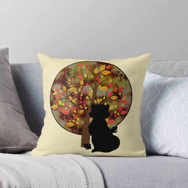 Item preview, Autumn Fall Fox With Leaves designed and sold by Designs By YL.
