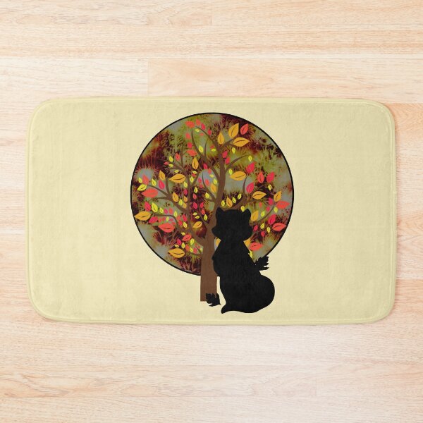 Item preview, Autumn Fall Fox With Leaves designed and sold by Designs By YL.