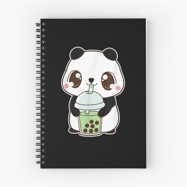 Item preview, Boba Panda Bear Green Bubble Pearl Milk Tea designed and sold by robinxam.