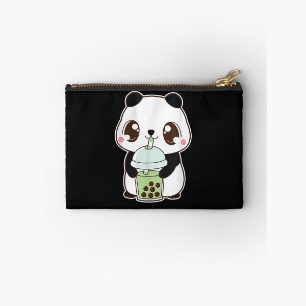 Item preview, Boba Panda Bear Green Bubble Pearl Milk Tea designed and sold by robinxam.