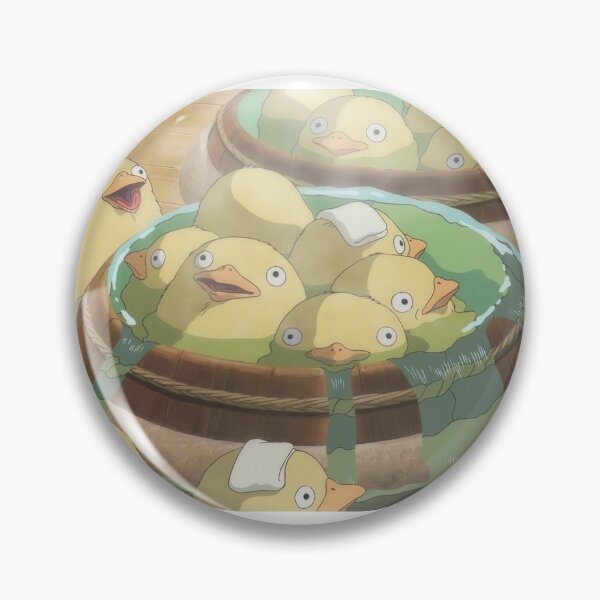 Item preview, Anime Bathhouse Ducks designed and sold by huebygirlart.
