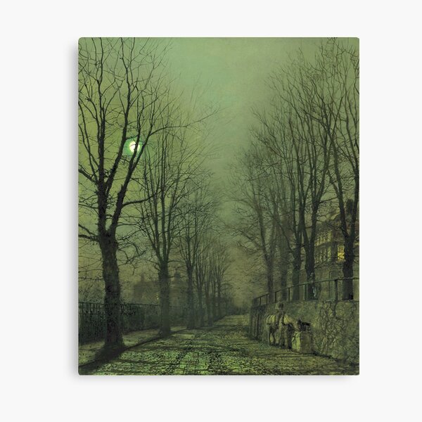 Item preview, Moonlight and Shadow by John Atkinson Grimshaw designed and sold by Art  Outlaws.