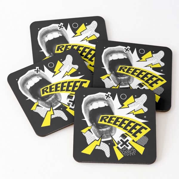 Item preview, REEEE Dank Meme Millennial Scream designed and sold by Maria Garcia.
