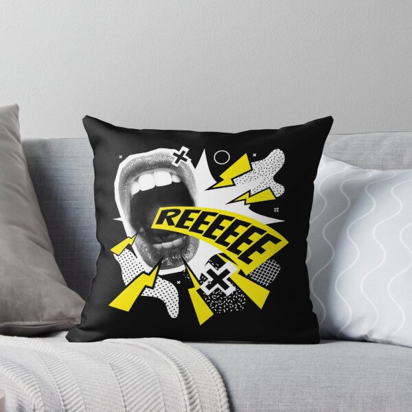 Item preview, REEEE Dank Meme Millennial Scream designed and sold by Maria Garcia.