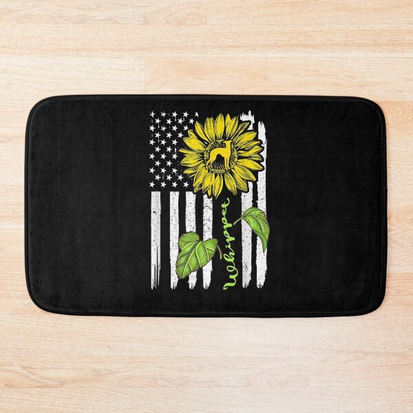 Item preview, Whippet Dog American Flag And Sunflower Gift designed and sold by robinxam.
