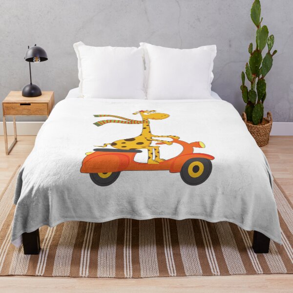 Item preview, Giraffe riding on scooter designed and sold by Pavnud.