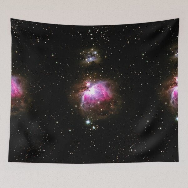 Item preview, Nebula Formation in Distant Space On Night Background Full of Stars designed and sold by cypher33.