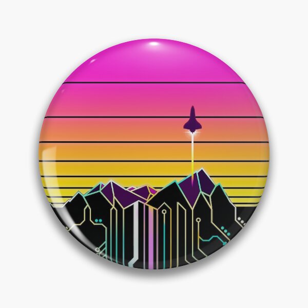 Item preview, Synth Mountain Sunrise designed and sold by forge22.