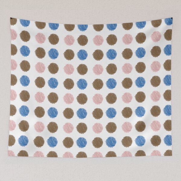 Item preview, Yarn Ball Polka Dots designed and sold by CatiedidGallery.
