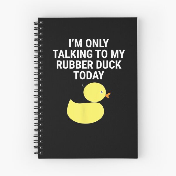 Item preview, I'm Only Talking To My Rubber Duck Duck designed and sold by robinxam.
