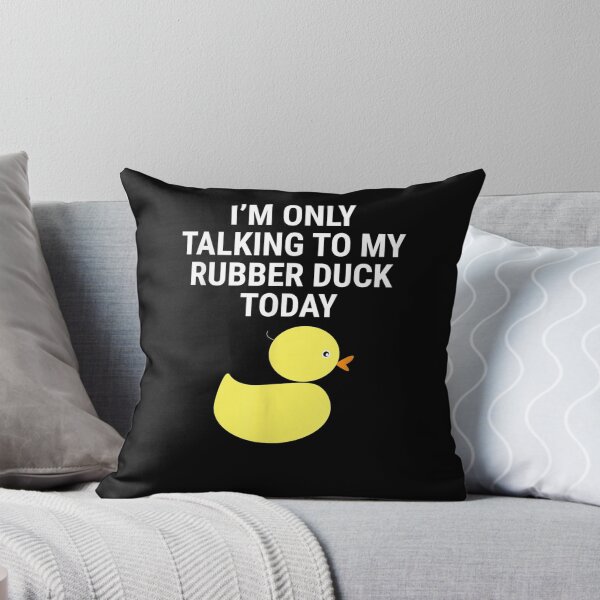 Artikelvorschau, Ich spreche nur mit meiner Gummiente Ente entworfen und verkauft von robinxam.