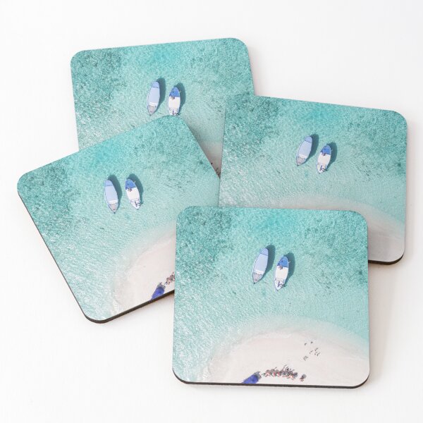 Item preview, white sand beach shore designed and sold by euphoriamary.
