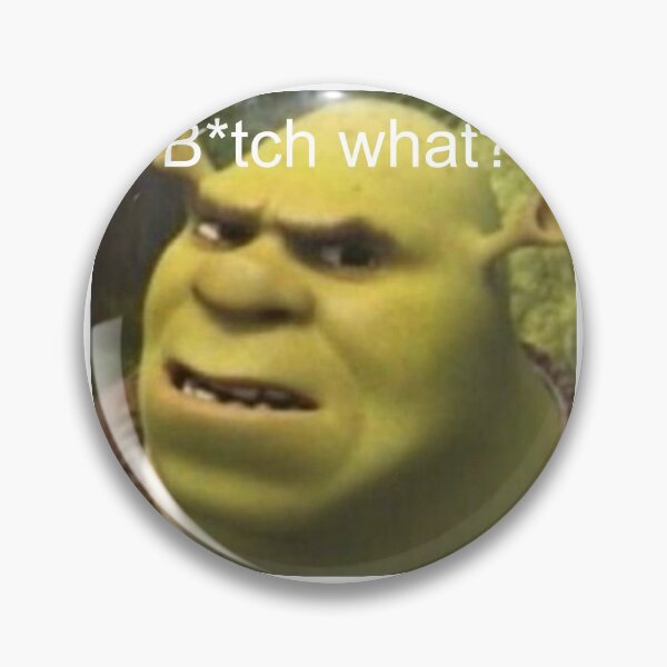 Item preview, Shrek meme sticker TikTok designed and sold by anoukt.