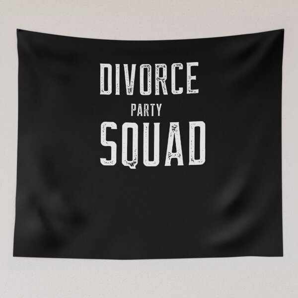 Item preview, Divorce party squad - divorce designed and sold by mr&mrsmalik malik.