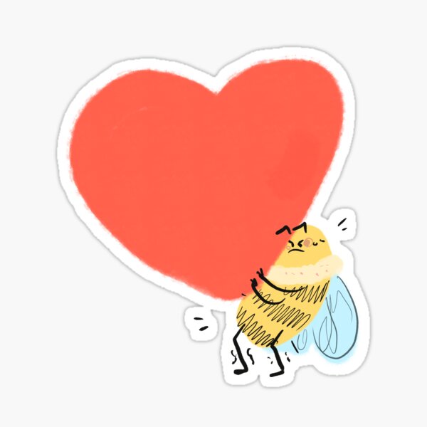 Item preview, bee love designed and sold by Bee-bud.