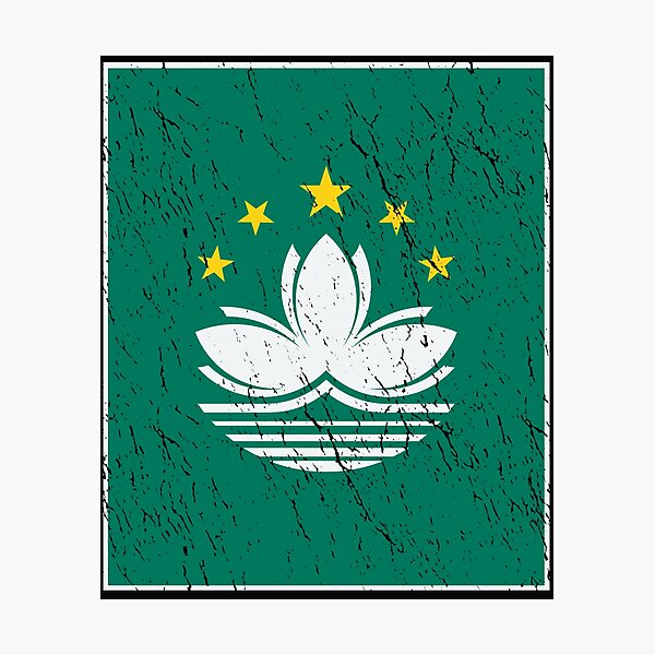 Item preview, Macao Macau Flag Macanese Gift designed and sold by TheAplus.