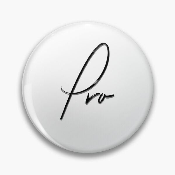 Item preview, Pro - Black writing designed and sold by EdgyDesignForU.