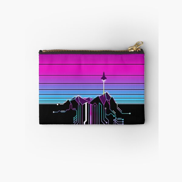Item preview, Vaporwave Aesthetic Cyberpunk Mountain Sunset designed and sold by forge22.