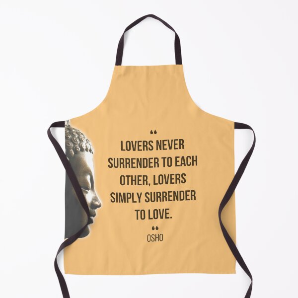 Item preview, Motivational Quote | Osho | Lovers never surrender to each other ... designed and sold by RetComly.