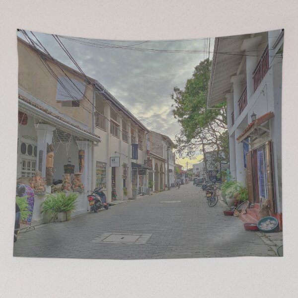 Item preview, Lonely Street In Evening designed and sold by Jane Nichole.