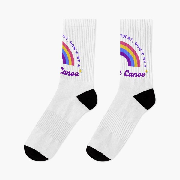 Item preview, Douche Canoe Socks - Don't be one, okay? designed and sold by PixiesPlace.