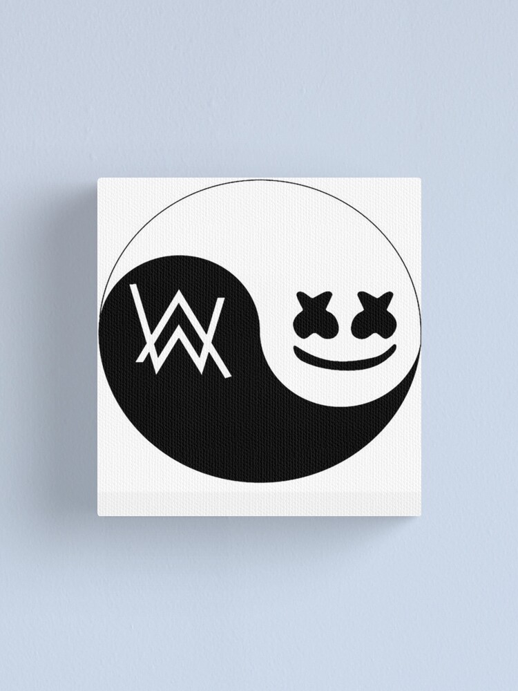 Alan Walker X Marshmello Canvas Print For Sale By Isyndicate Redbubble