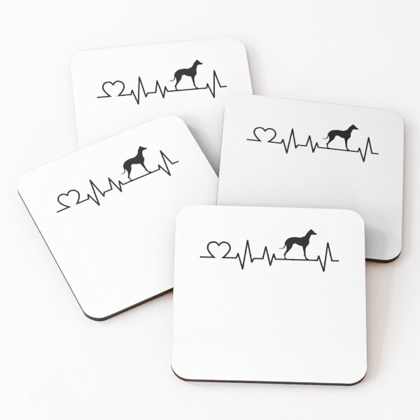 Item preview, Greyhound heartbeat short haired greyhound designed and sold by madgrfx.