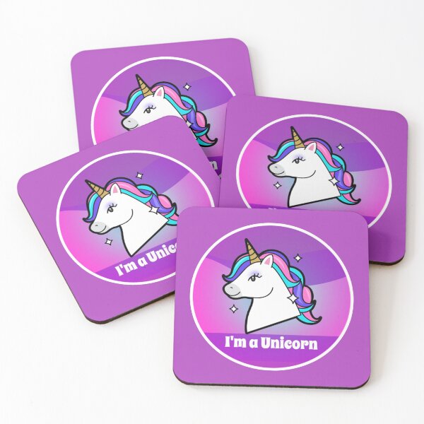 Item preview, I'm a Unicorn Purple Swirl designed and sold by Monique Prince.