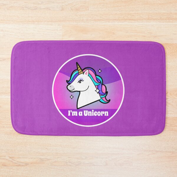 Item preview, I'm a Unicorn Purple Swirl designed and sold by Monique Prince.