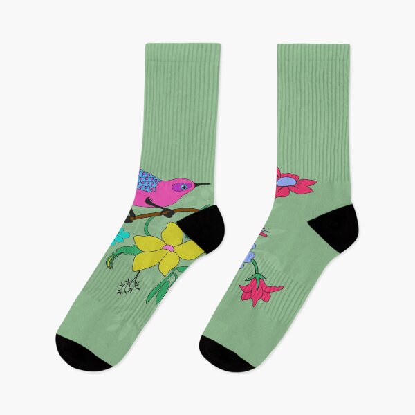 Item preview, Tropical Colorful Birds Branches Flowers designed and sold by Anna Lemos.