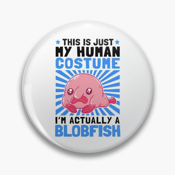 Item preview, Blobfish disguising ugly fish marine animal designed and sold by madgrfx.